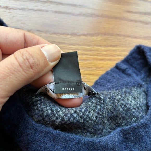 Athleta Hawthorn Textured Crew Sweater Womens Size Small Blue Leopard Print‎ - Picture 5 of 14